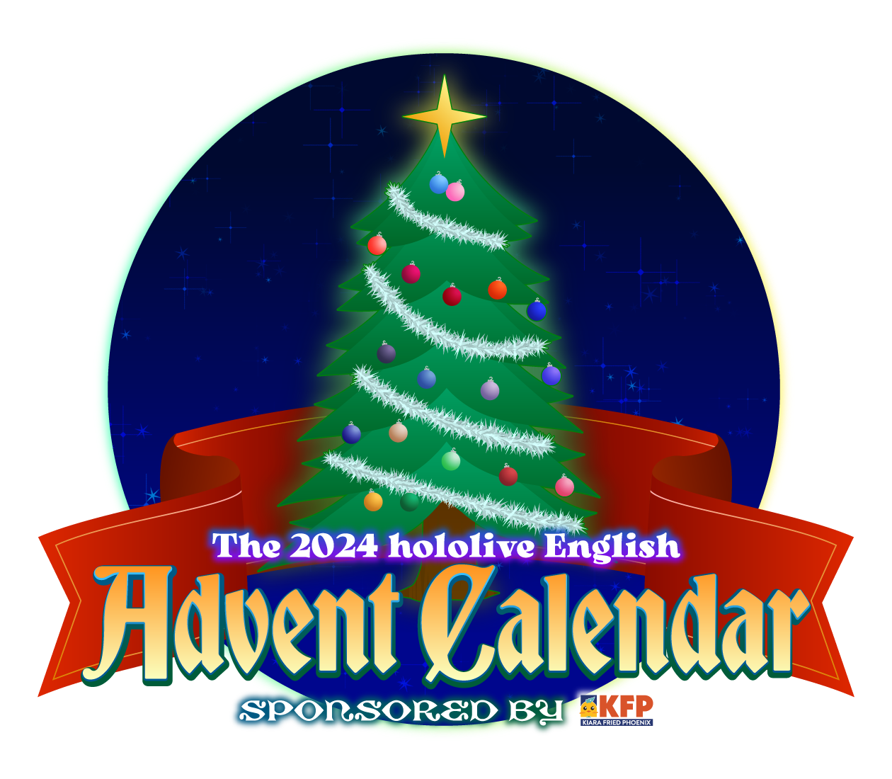 Hololive English Christmas Advent Calendar